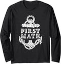 First Mate Yacht Ship Sea Boat Long Sleeve