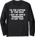 I M Captain Of Boat Funny Boat Captain