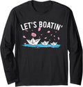 Groovy Let S Boatin Funny Boat Captain Boating