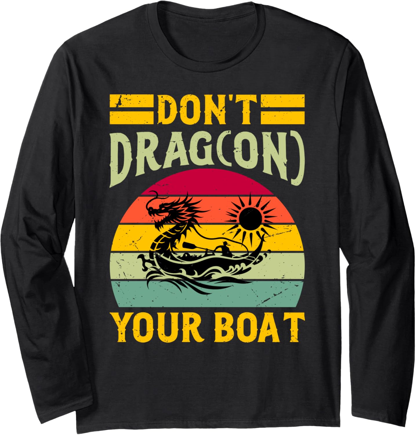 Dragon Boat Racing Don Drag On Boat Long