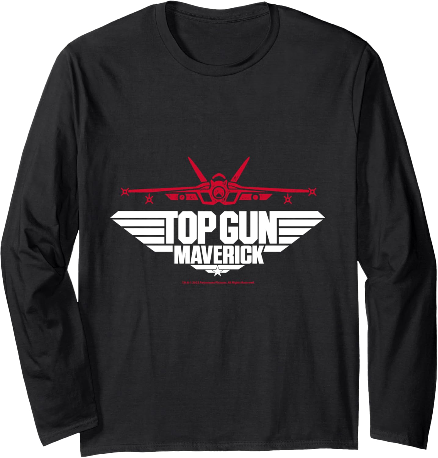 Top Gun Maverick Fighter Jet Long Sleeve