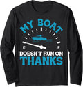 Captain Motorboat Fuel Boating Gasoline Boat Lover Long