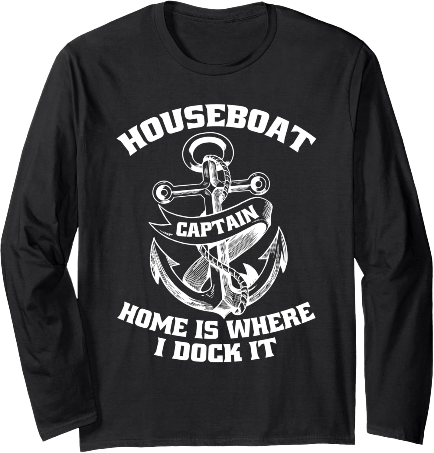 Houseboating Accessories Houseboat Captain Houseboats Long Sleeve