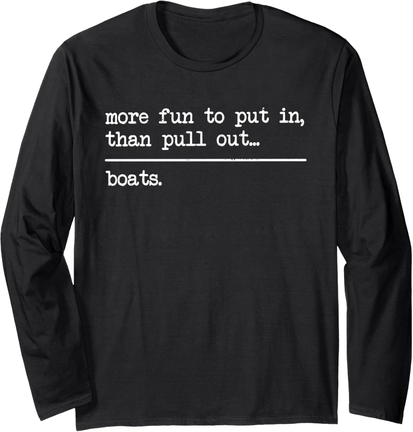 More Fun To Put In Than Put Out
