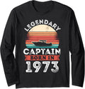 Legendary Captain Born 1973 50Th Birthday Gifts Boating