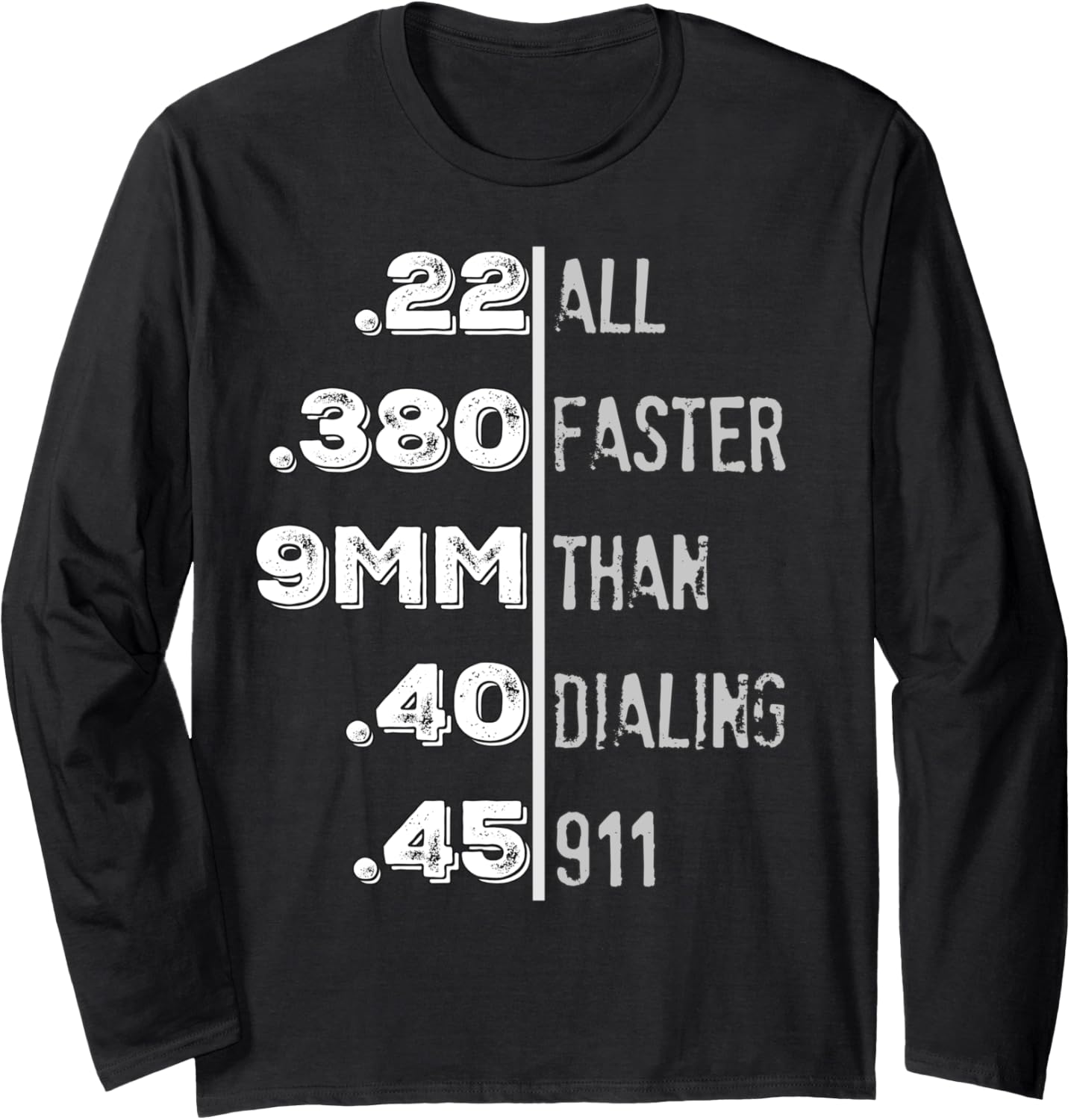 Long Sleeve Gun Lover 2Nd Amendment Ammo Outdoor Tshirt