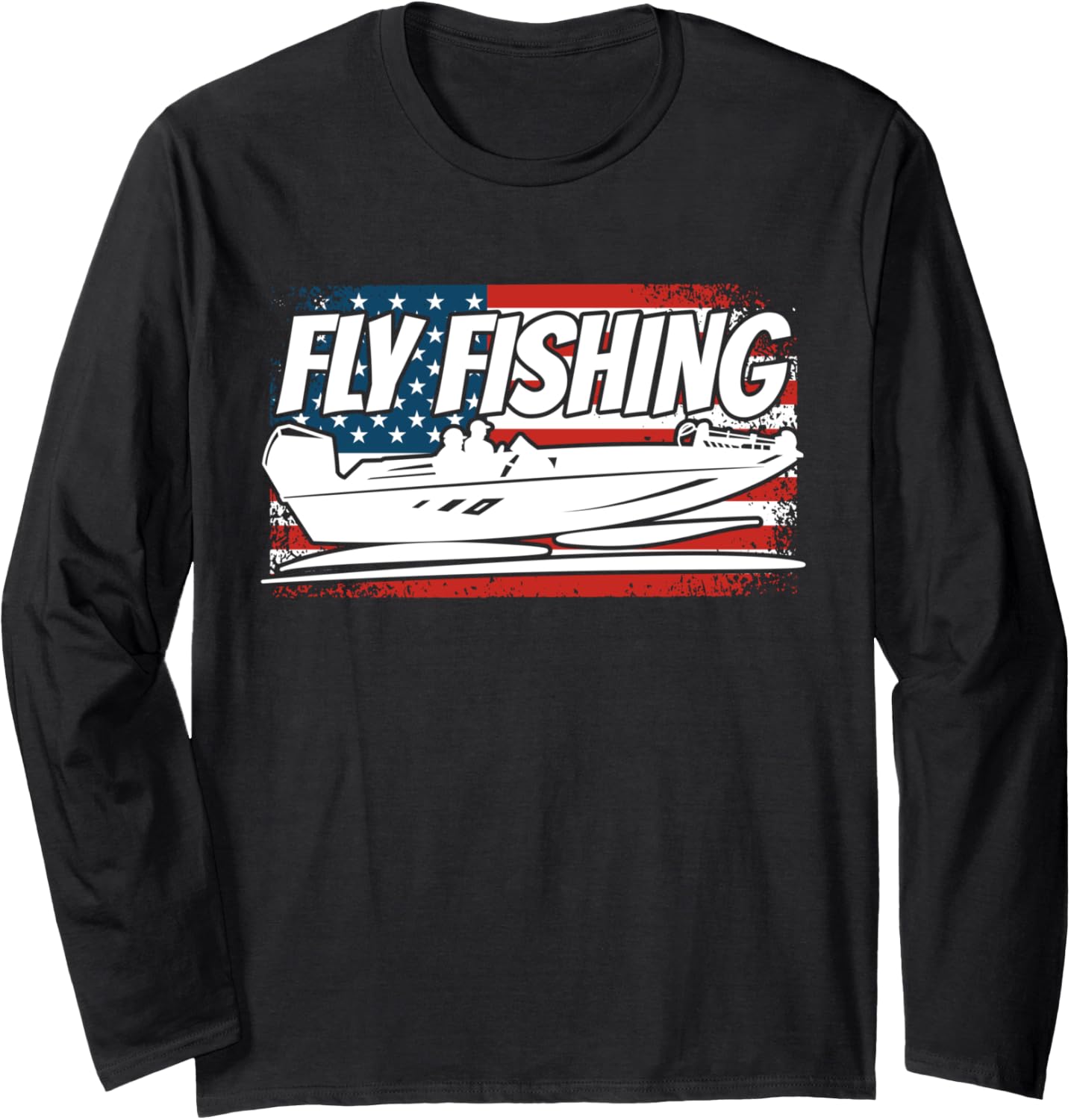 Fish Fly Fishing High Performance Bass Boat Long