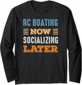 Rc Boating Now Minimal Socializing Introvert Vintage Funny