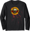 Guns N Roses Bullet Splatter Long Sleeve
