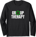 Group Therapy Funny Shooting Sports Rifle Gun Sight Design Long Sleeve