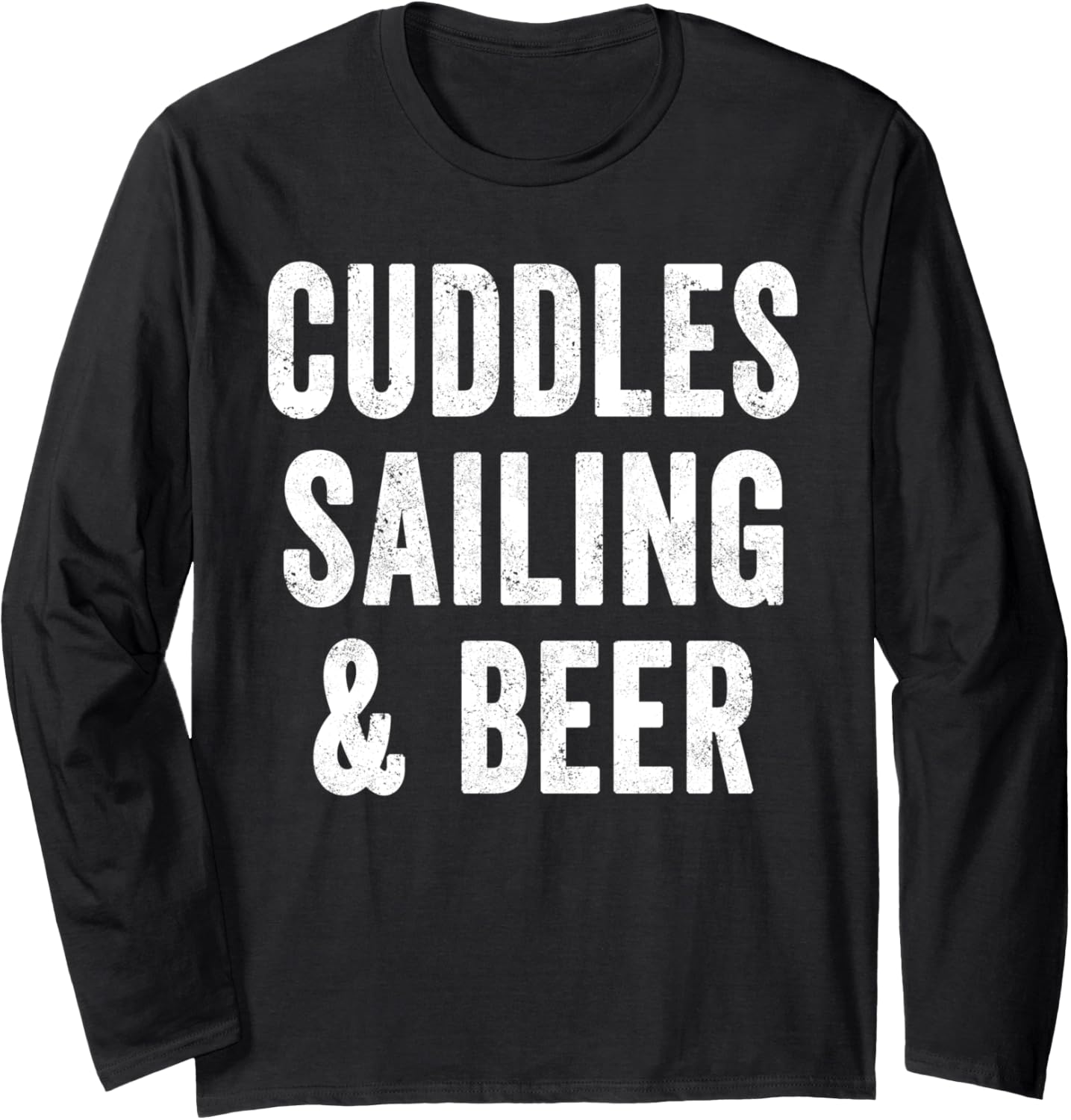 Cuddles Sailing Beer Lover Dad Boating Sailboat Captain