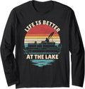 Life Is Better At Lake Pontoon Boat Boater