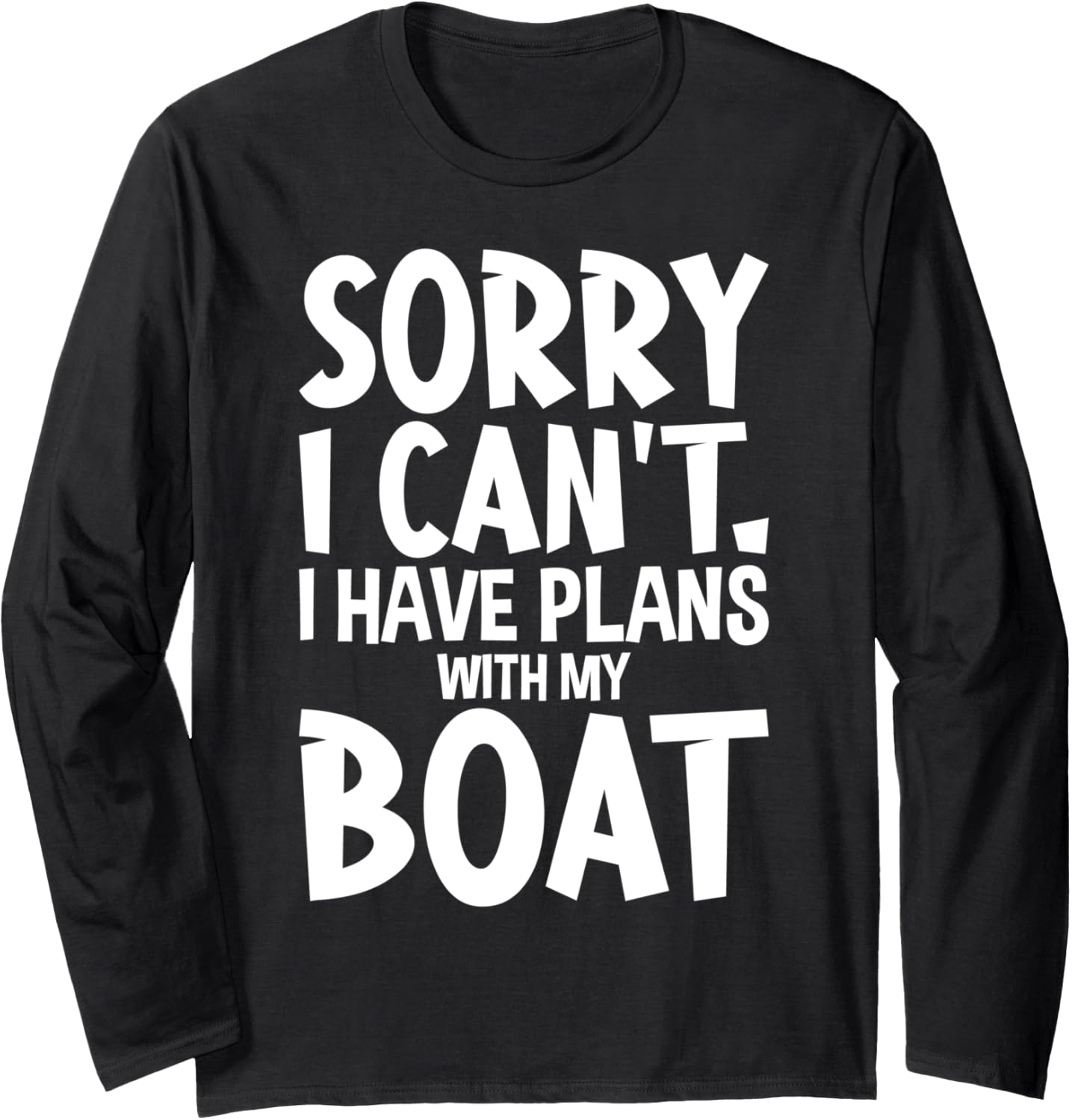 Funny Boating Boat Owner Long Sleeve