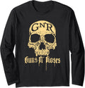 Guns N Roses Official Skull Drip Long Sleeve