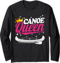 Canoe Queen Women Canoe Boat Long Sleeve