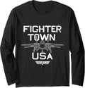 Top Gun Property Of Fighter Town Long Sleeve
