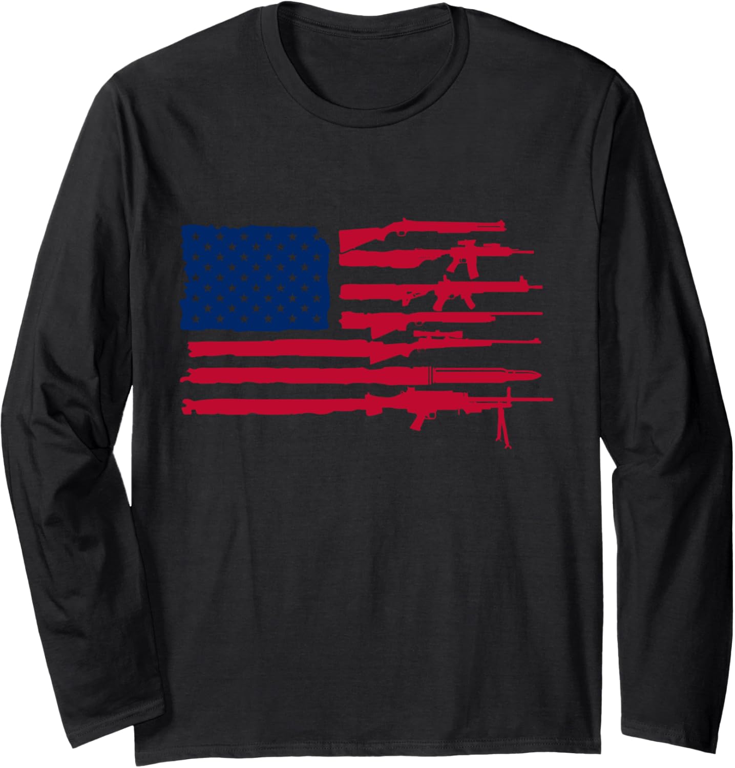 Independence 2Nd Amendment Pro Gun Freedom 4Th July Long Sleeve