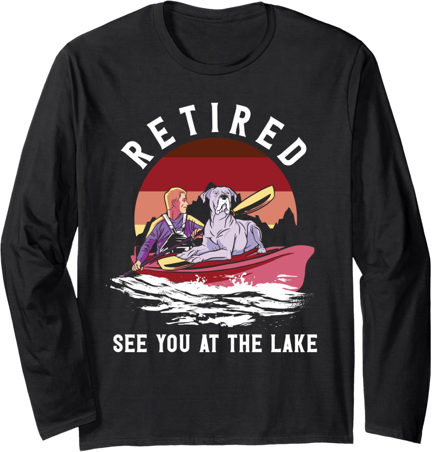 Retired See At Lake Boat Boating Long