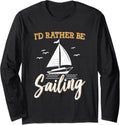 Sailing Sailor Sailboat Captain Of A Sailboat Long