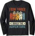 Boat Building Lover Boating Enthusiast Apparel Long Sleeve