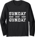 Sunday Gunday Gun Owner Shooting Shirt Funny Mens Long Sleeve