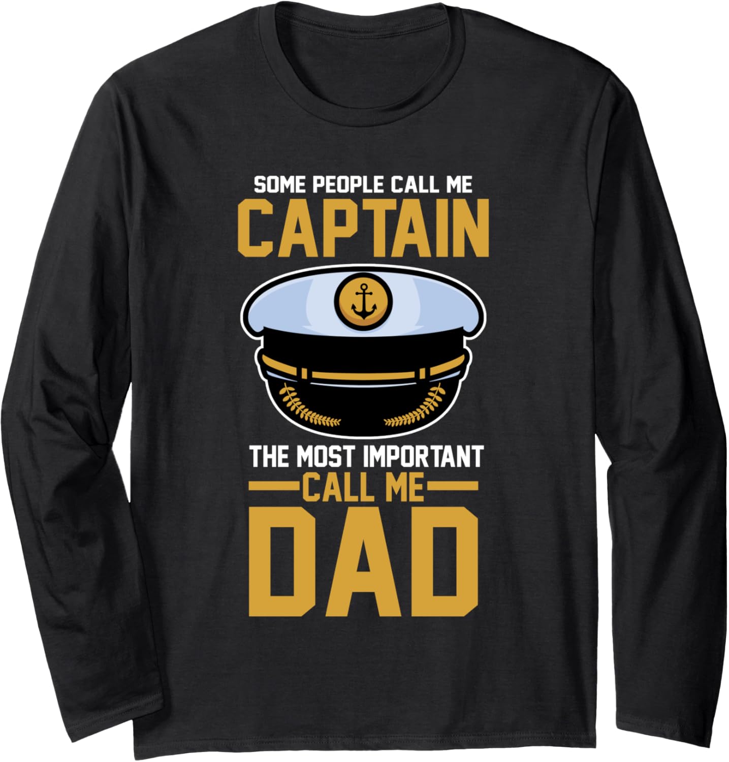 Fishing Beer Boating Boat Father Dad Captain Long