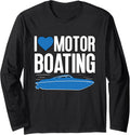 I Love Motor Boating Captains Of A Boat