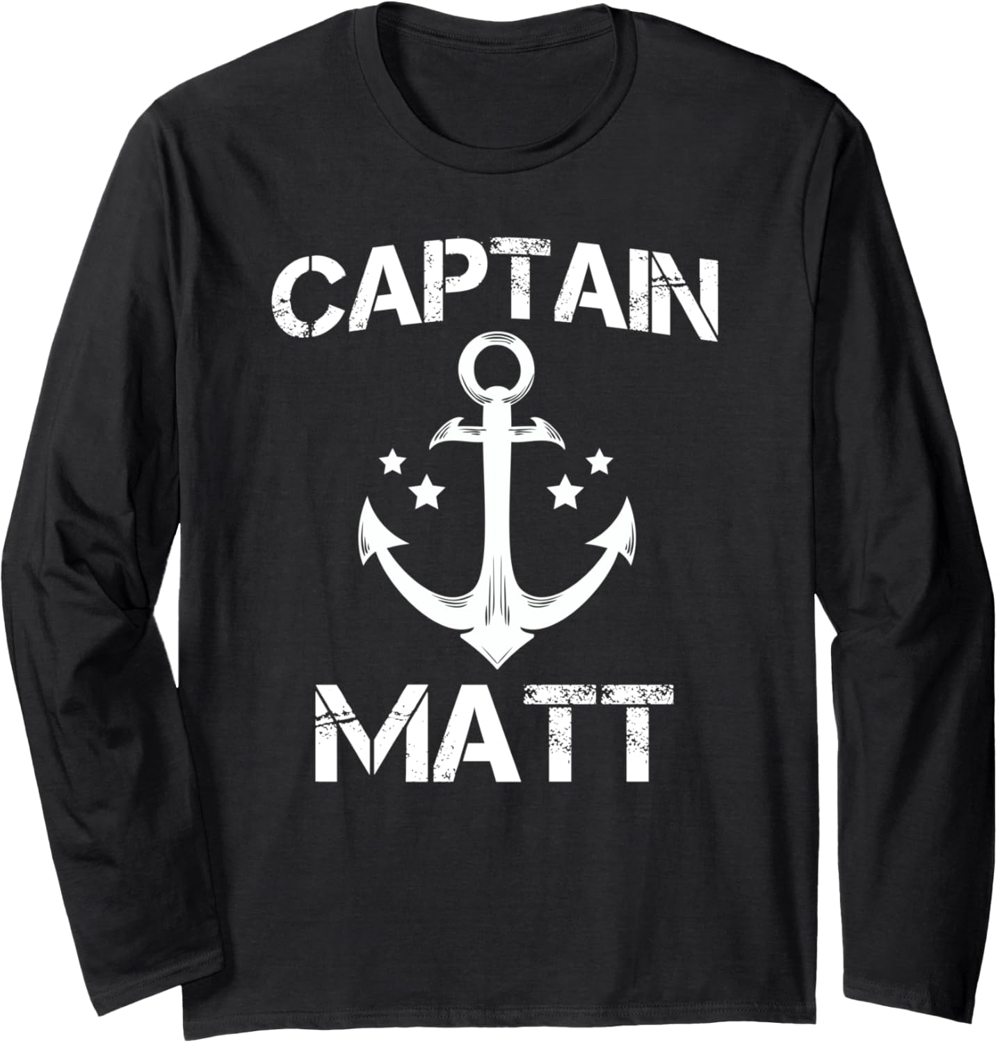 Captain Matt Funny Birthday Personalized Name Boat Long