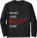 Wake Surfing Beach Wakesurfing Boat Lake Surf Long