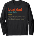 Boat Captain Dad Definition Funny Boater Boating Pontoon