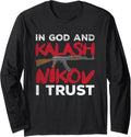 Ak 47 Rifle Funny Gun 2Nd Amendment Gun Lover Long Sleeve