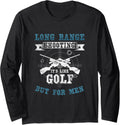 Long Range Shooting Like Golf Men Gun T Shirt Long Sleeve