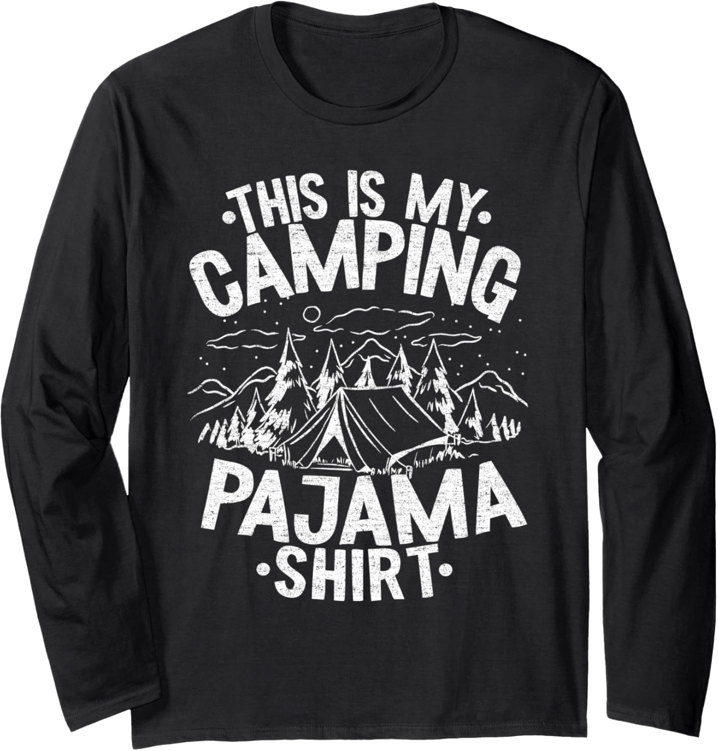 Funny Camper Happy Hiking Outdoors Is My Camping