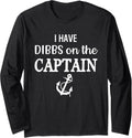 I Have Dibbs On Captain Funny Boat Long