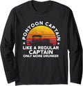 Pontoon Captain Like A Regular Captain Funny Boat