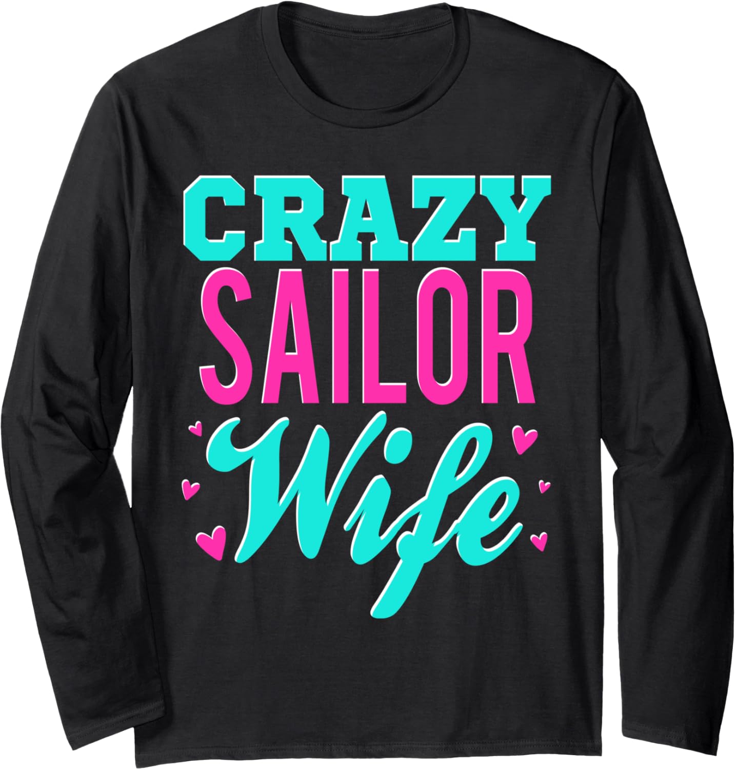Crazy Sailor Wife Nautical Sailing Boat Boating Sailboat