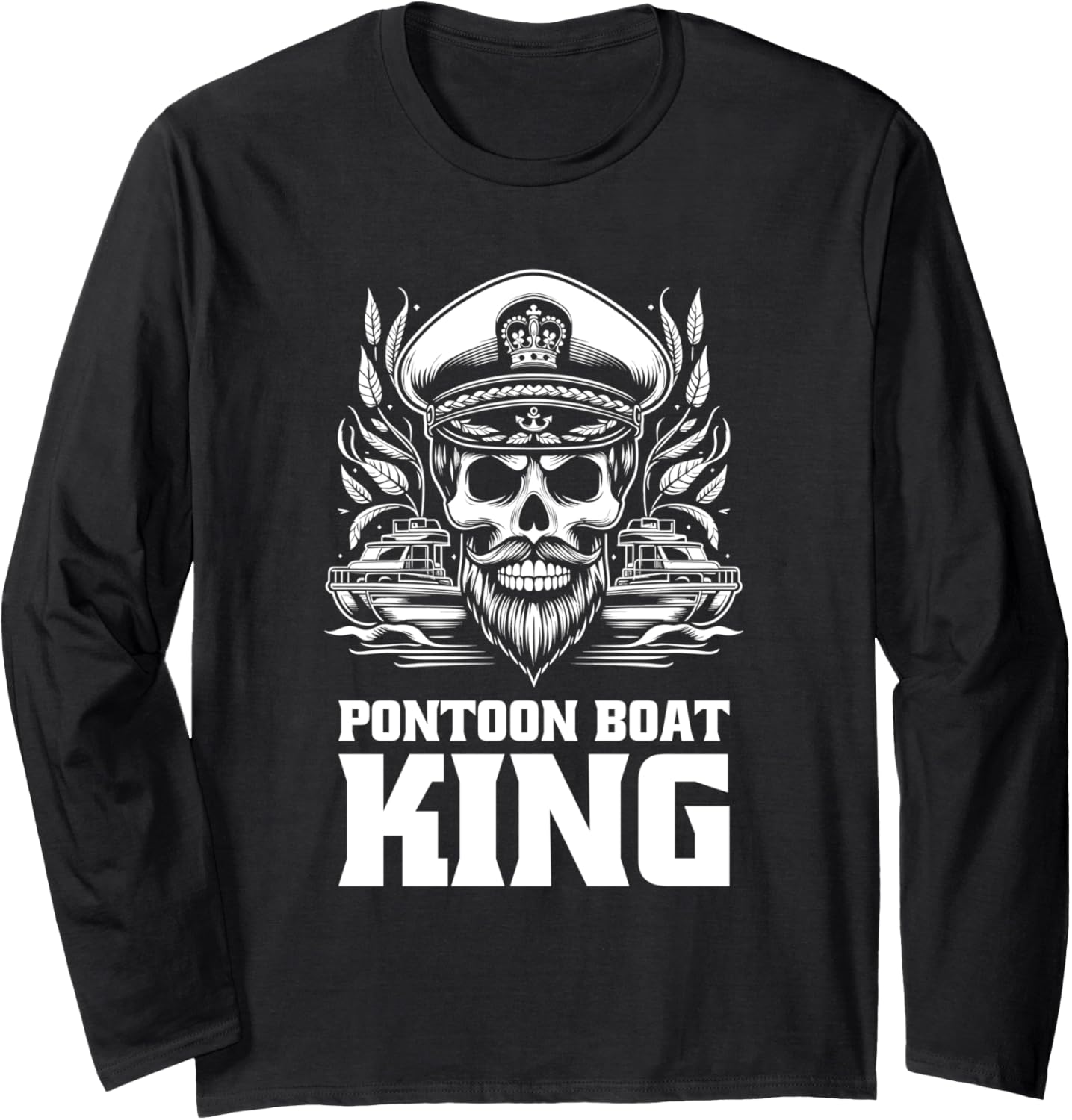 Pontoon Boat Skull Boating Lake Pontoon Boat King