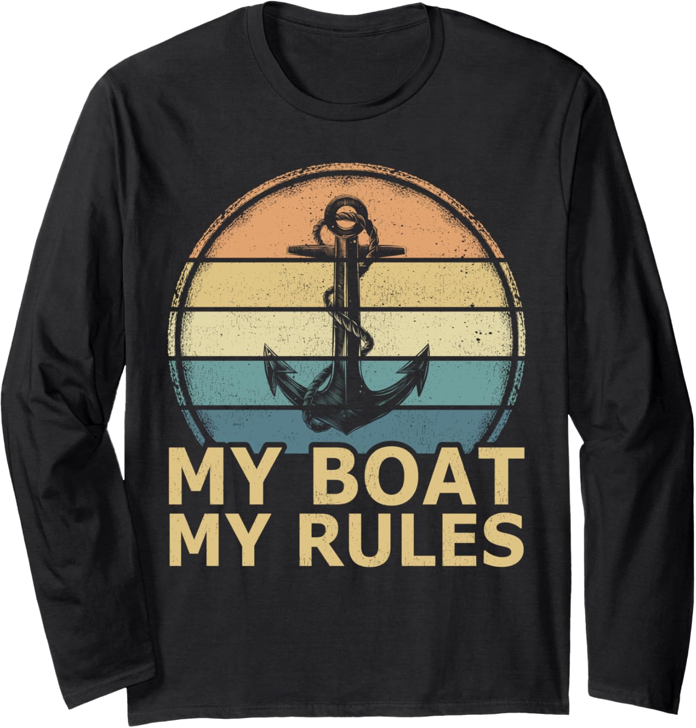 My Boat My Rules Vintage Boat Owner Captain