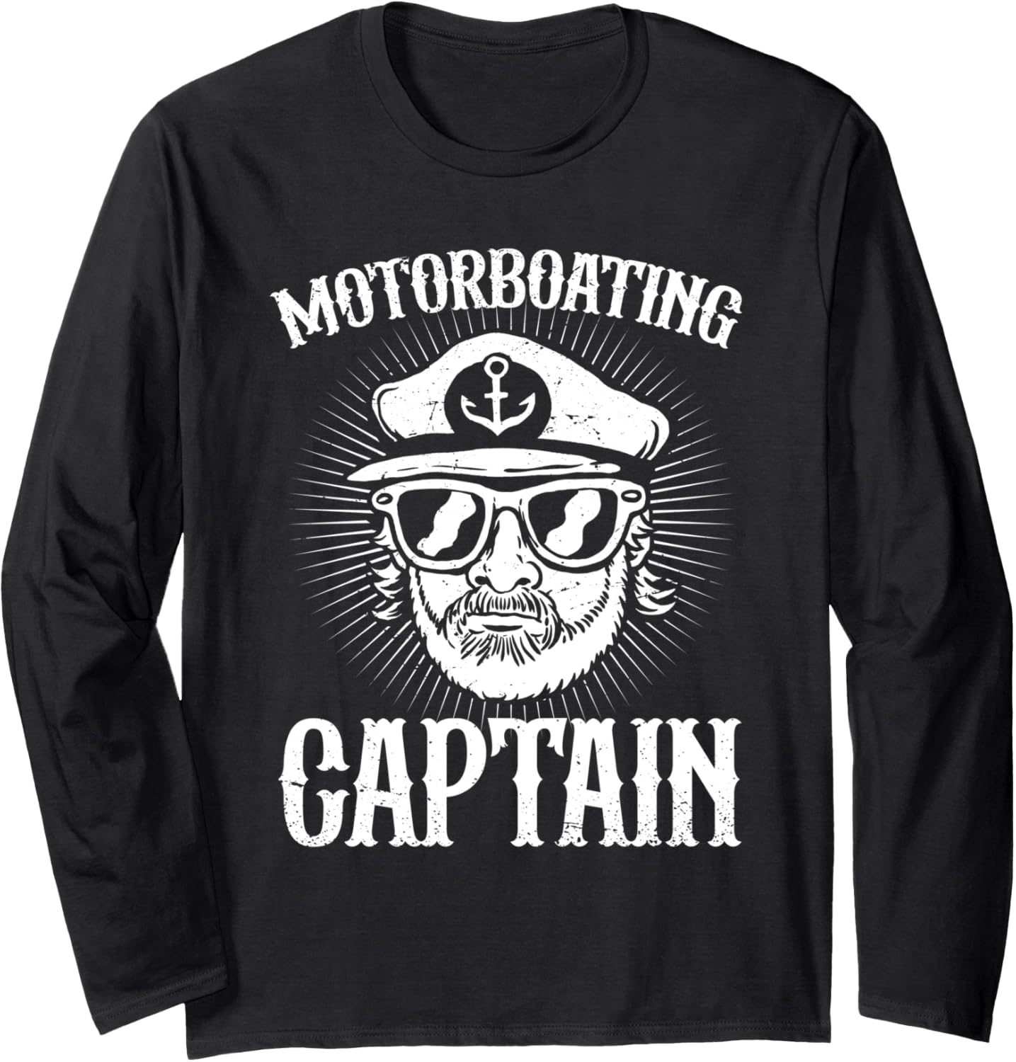 Motorboating Captain Motorboats Motorboat Motorboating Long Sleeve