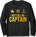 Cool Boat Captain Art Men Women Sailboat Boating
