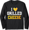 Grilled Cheese Love Cheese Maker Novelty Gift Long Sleeve