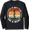 Funny Boat Sailing Boating Anchor Sailors Boat Captain