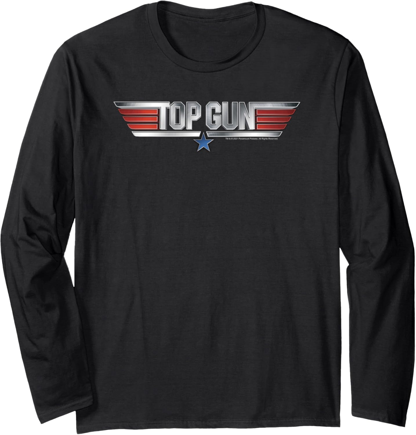 Top Gun 3D Bold Logo Long Sleeve