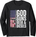 God Guns Beer Diesels Mens Usa Truck Mechanic