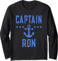 Vintage Captain Ron Cruise Or Lake Boating Long