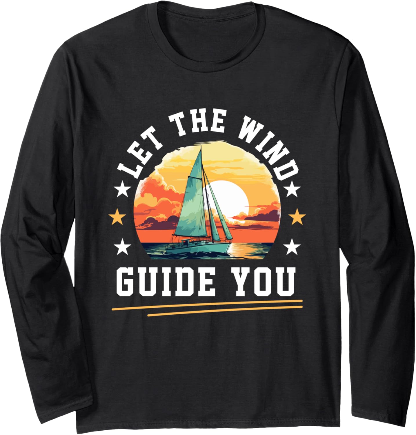 Sailing Retirement Boat Captain Let Wind Guide Long