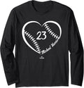 Baseball Heart Number Michael Harris MLBPA Long Sleeve