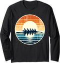 Retro Dragon Boat Rowing Kayaking Kayaker Paddling Kayaker