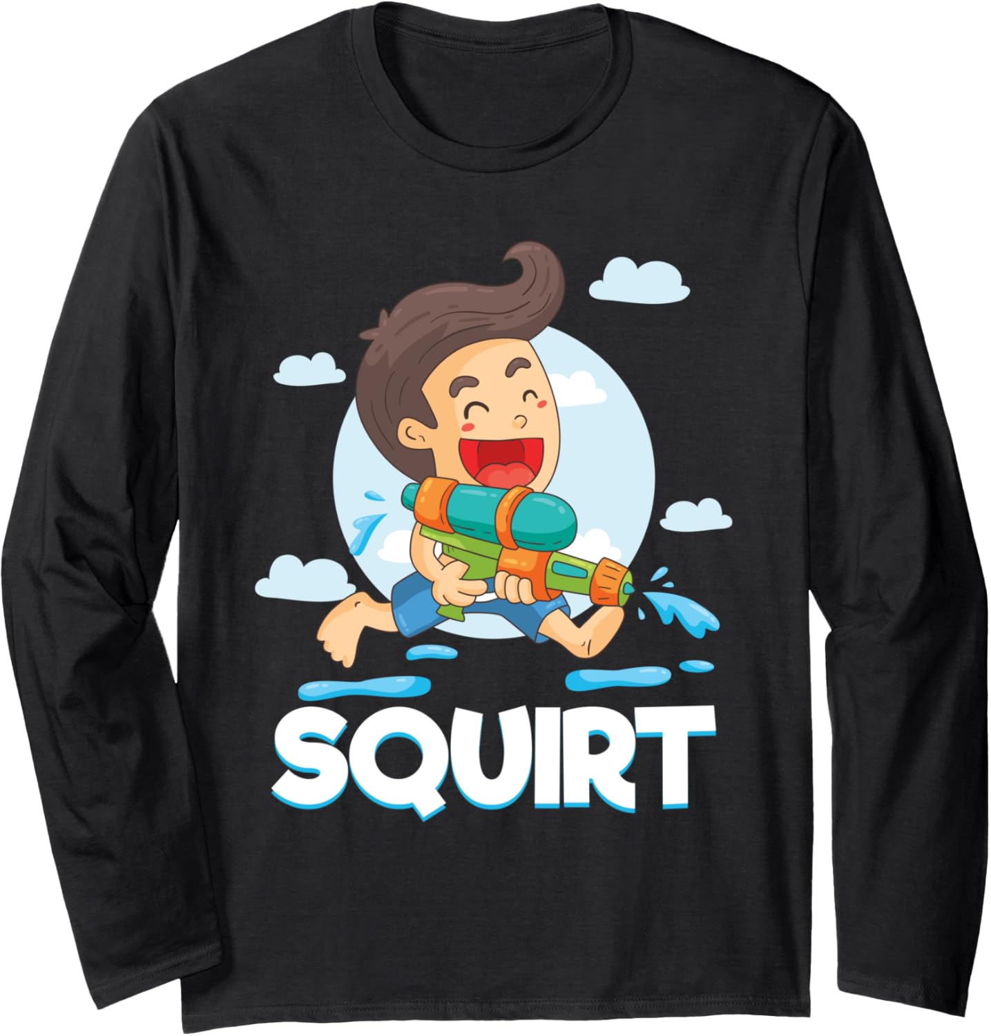 Squirt Water Gun Fanatic Shooting Water Gun Long Sleeve
