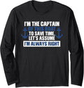 I U2019M Captain Assume I U2019M Always Right